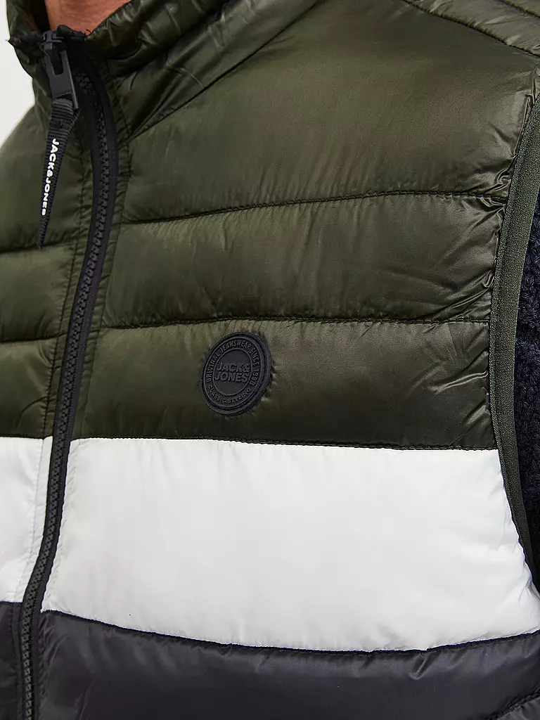 JACK & JONES | Steppgilet JJEHERO | beige