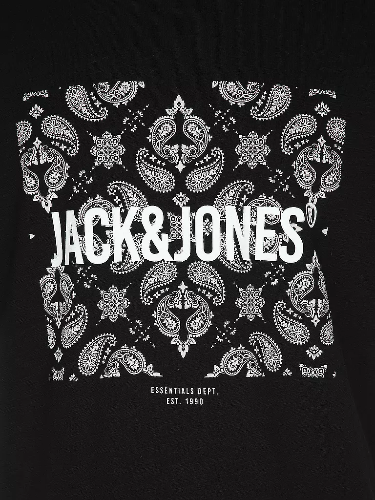 JACK & JONES | T-Shirt JJPAISLEY | beige