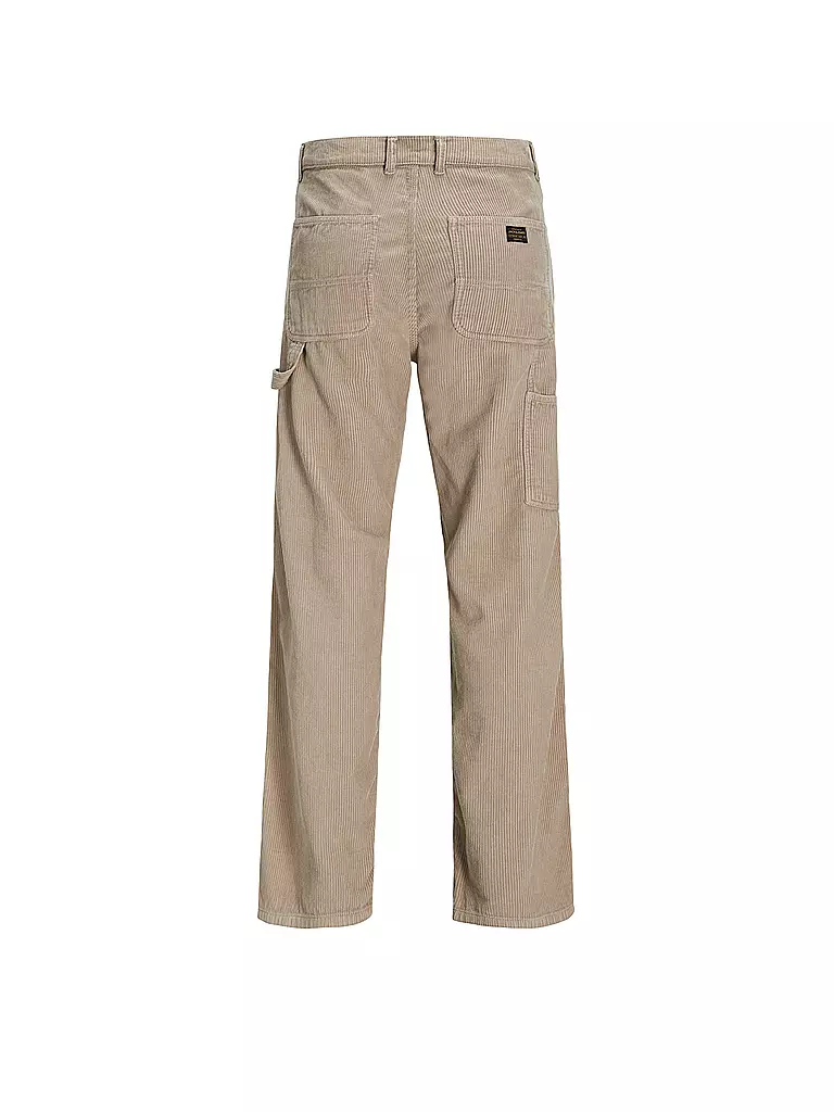 JACK & JONES | Cordhose Flared Fit JJSTEDDIE | beige