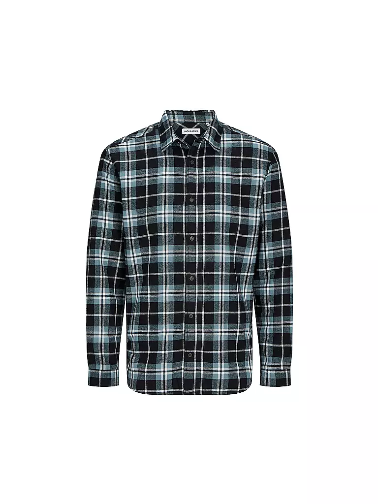 JACK & JONES | Flannelhemd JJJOSHUA  | blau