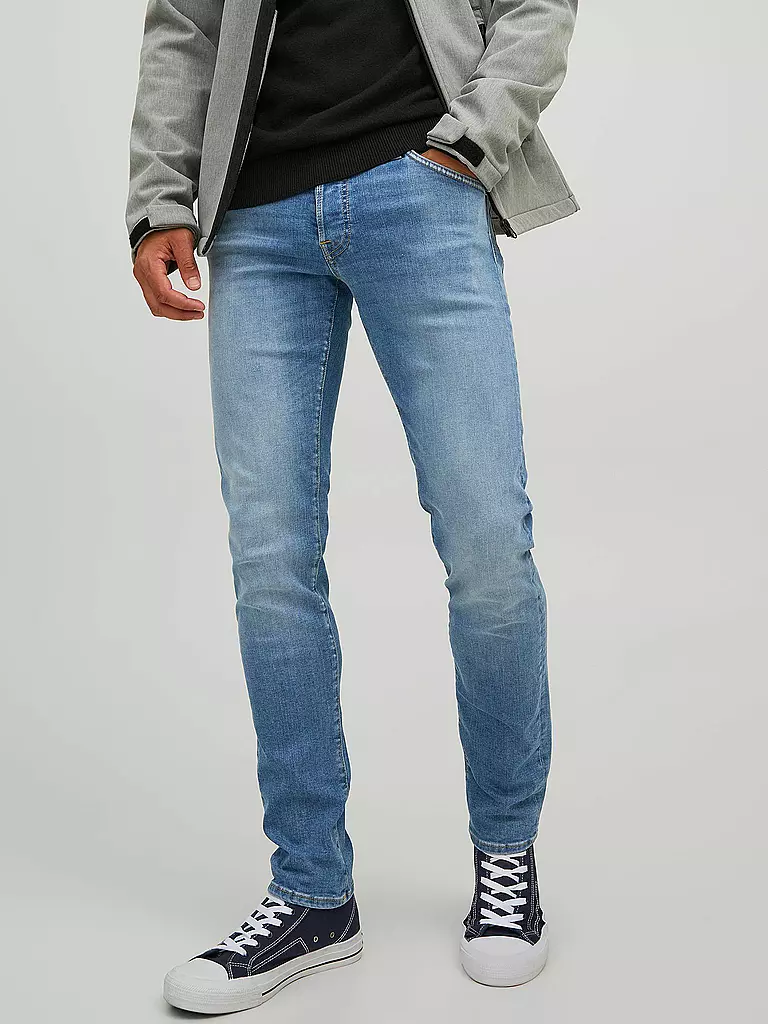 JACK & JONES | Jeans Slim Fit JJIGLENN | hellblau