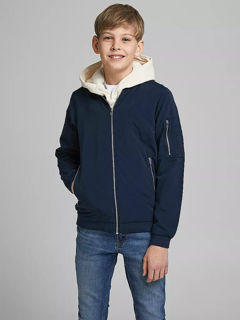 JACK & JONES | Jungen Blouson JJERUSH | dunkelblau