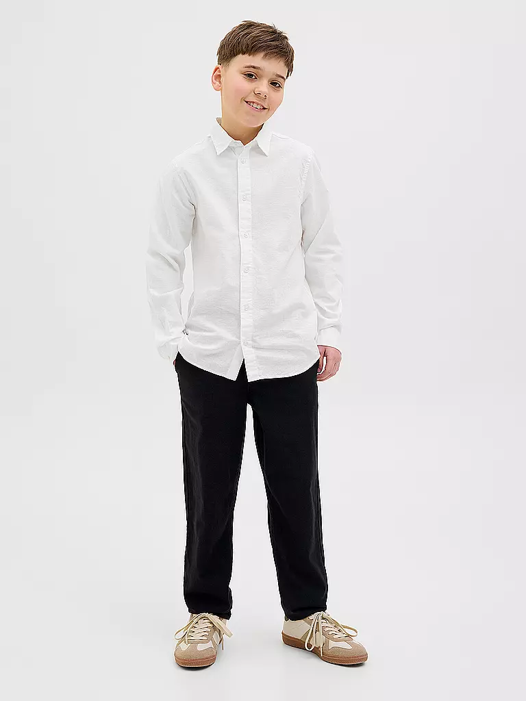 JACK & JONES | Jungen Hemd JJEBREEZE  | weiss