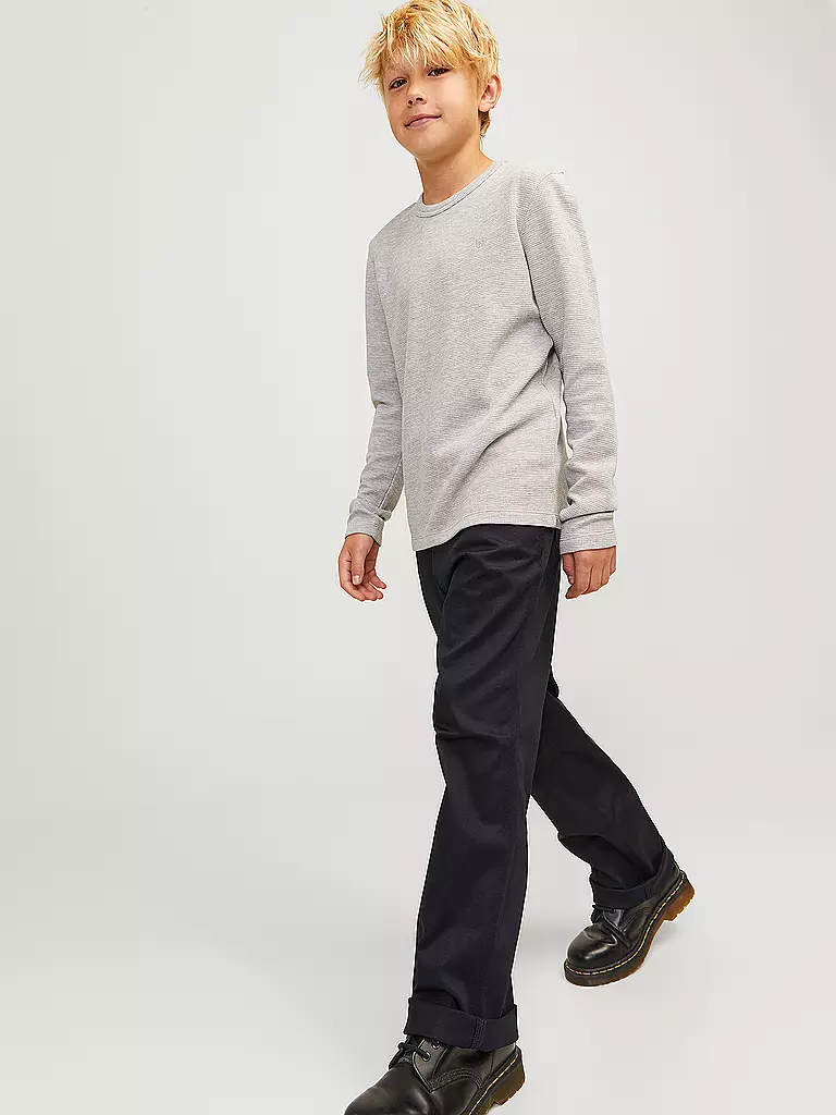 JACK & JONES | Jungen Hose JPSTALEX JJCLEAN | schwarz