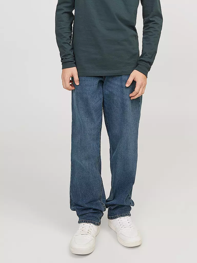 JACK & JONES | Jungen Jeans Straight Fit JJICLARK JJORIGINAL | blau