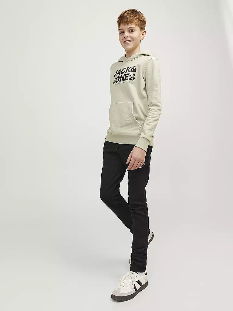 JACK & JONES | Jungen Jogginghose JPSTGORDON JJSWIFT  | schwarz