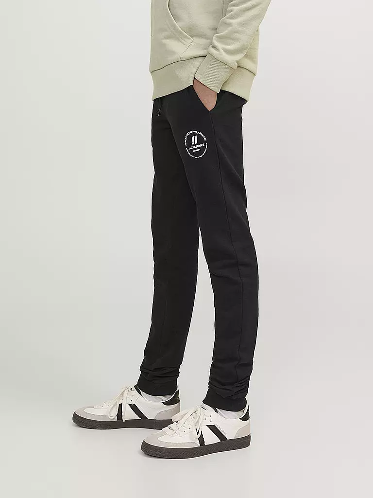 JACK & JONES | Jungen Jogginghose JPSTGORDON JJSWIFT  | schwarz