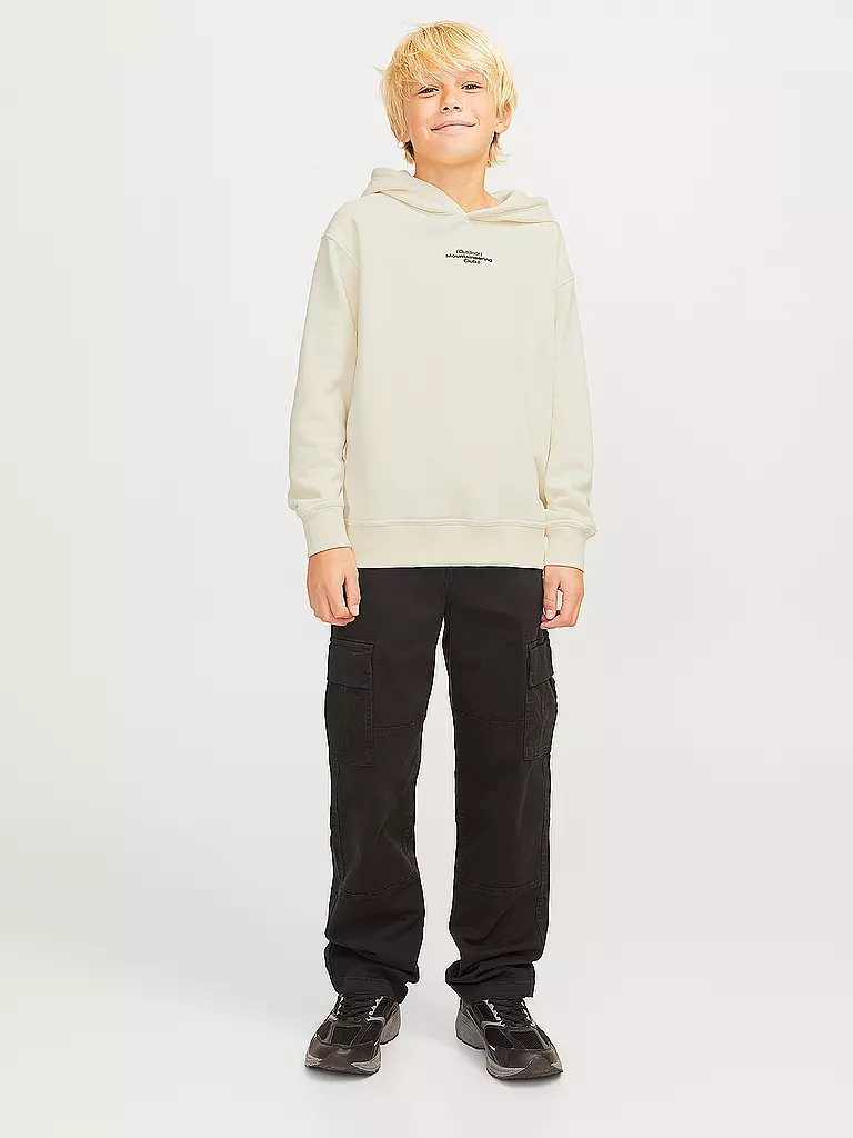 JACK & JONES | Jungen Kapuzensweater - Hoodie JCOALPHA MOUNTAIN | beige