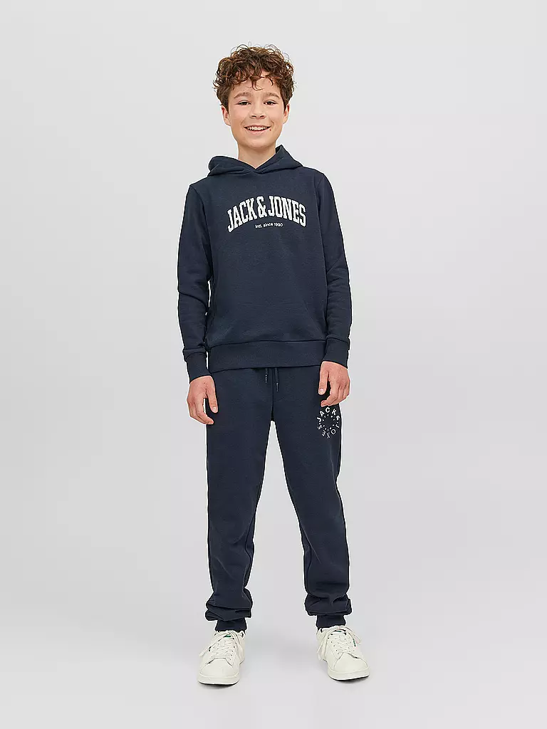 JACK & JONES | Jungen Kapuzensweater - Hoodie JJEJOSH | dunkelblau