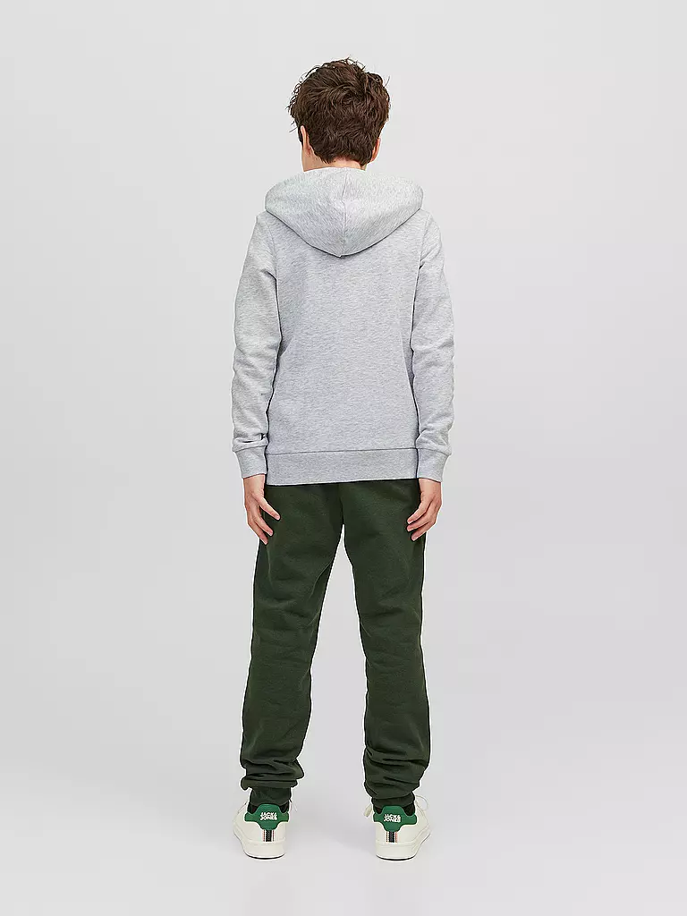 JACK & JONES | Jungen Kapuzensweater - Hoodie JJEJOSH | grau