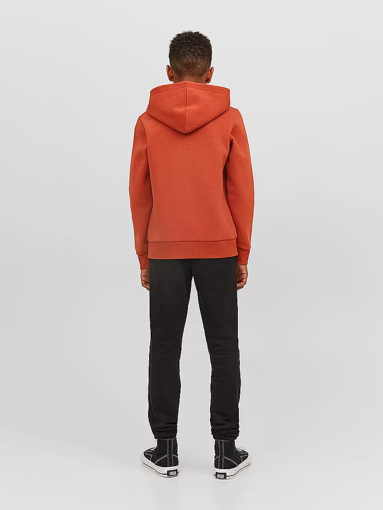 JACK & JONES | Jungen Kapuzensweater - Hoodie JJELOGO | rot