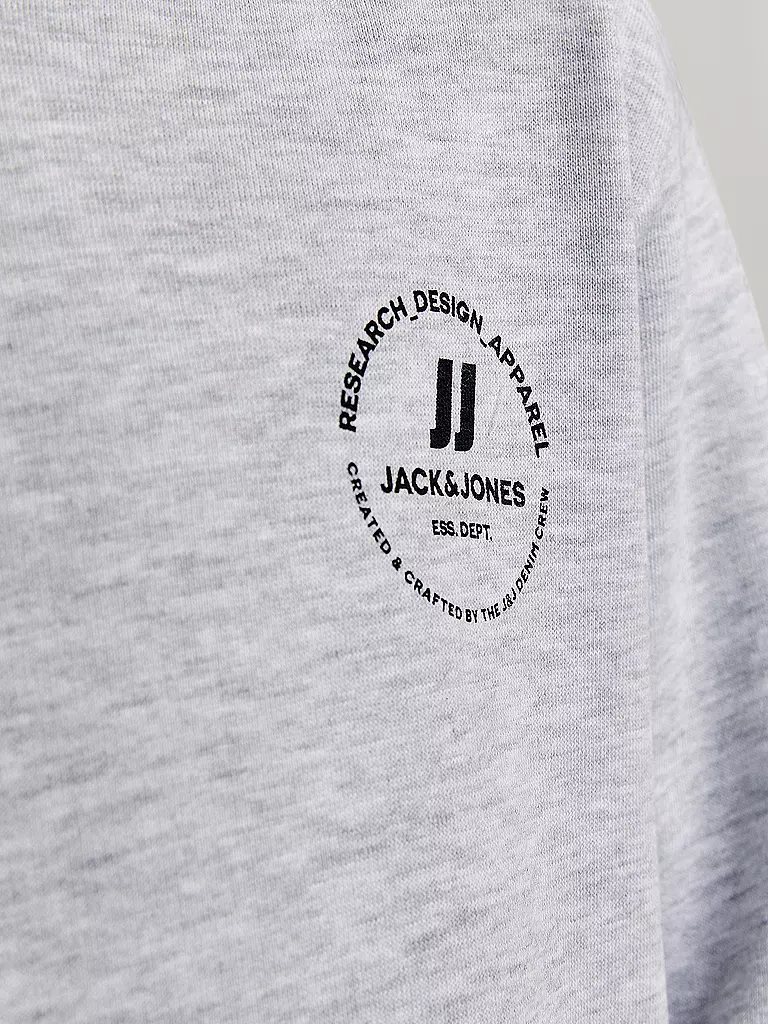 JACK & JONES | Jungen Kapuzensweater - Hoodie JJESWIFT  | hellgrau