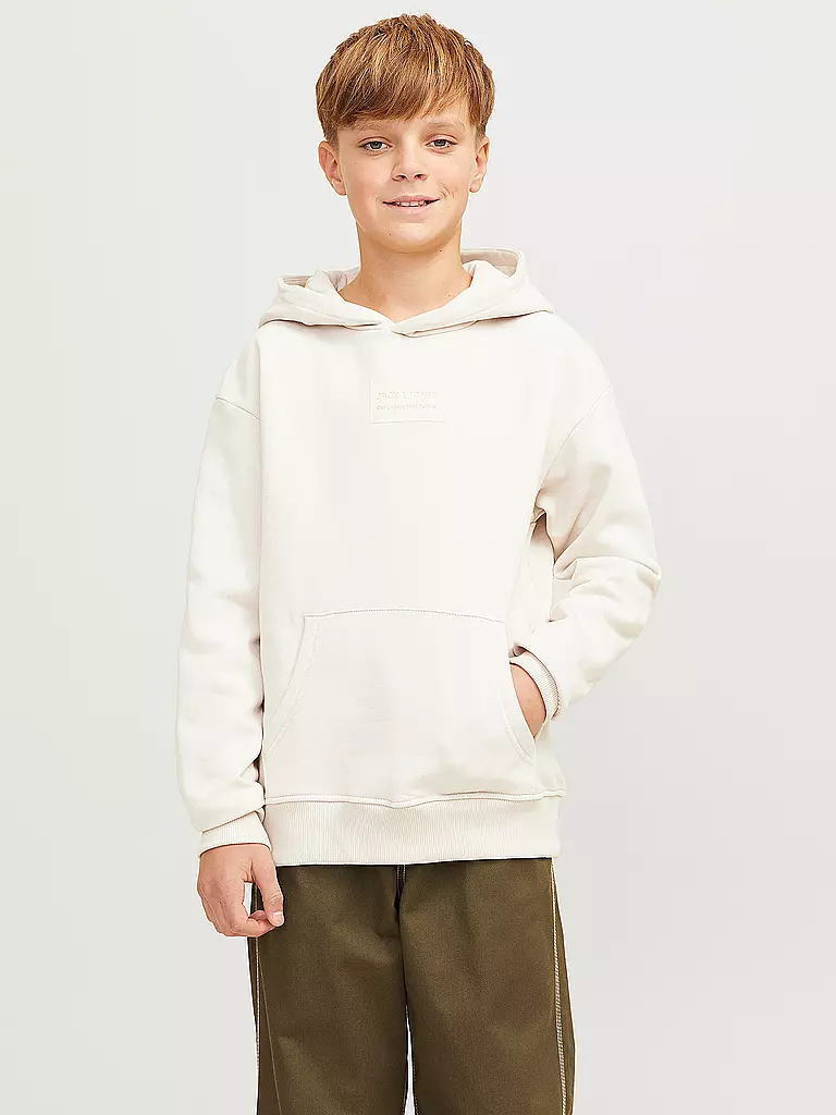 JACK & JONES | Jungen Kapuzensweater - Hoodie JJHAKKAI | beige