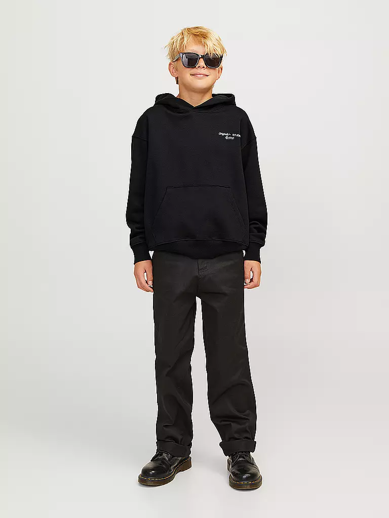 JACK & JONES | Jungen Kapuzensweater - Hoodie JORNOHO  | schwarz