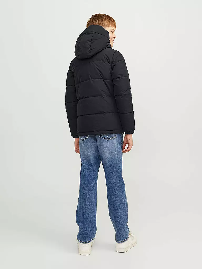 JACK & JONES | Jungen Steppjacke  JJEOTTO  | schwarz