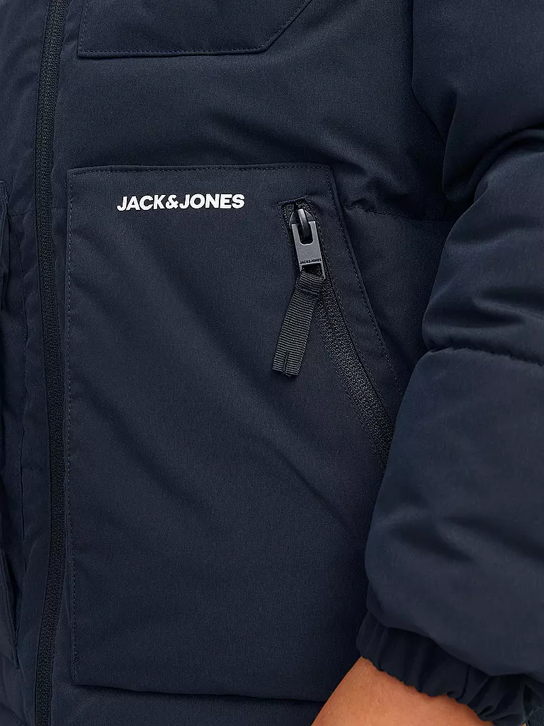 JACK & JONES | Jungen Steppjacke  JJEOTTO  | dunkelblau