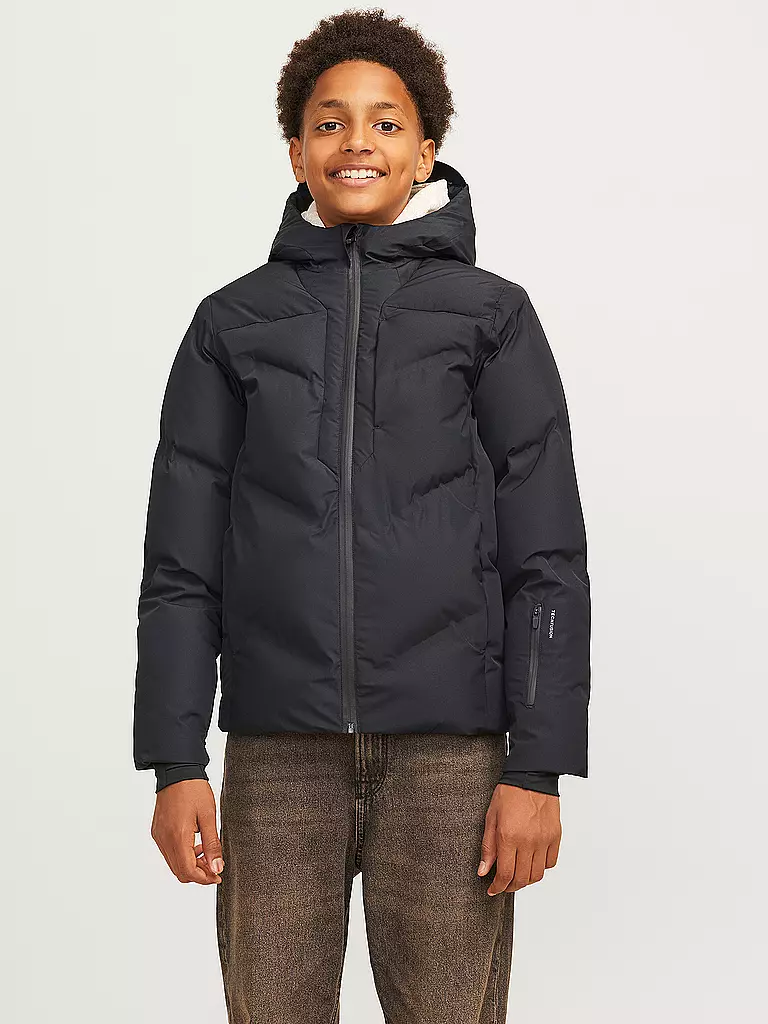 JACK & JONES | Jungen Steppjacke JCOSLAY | schwarz