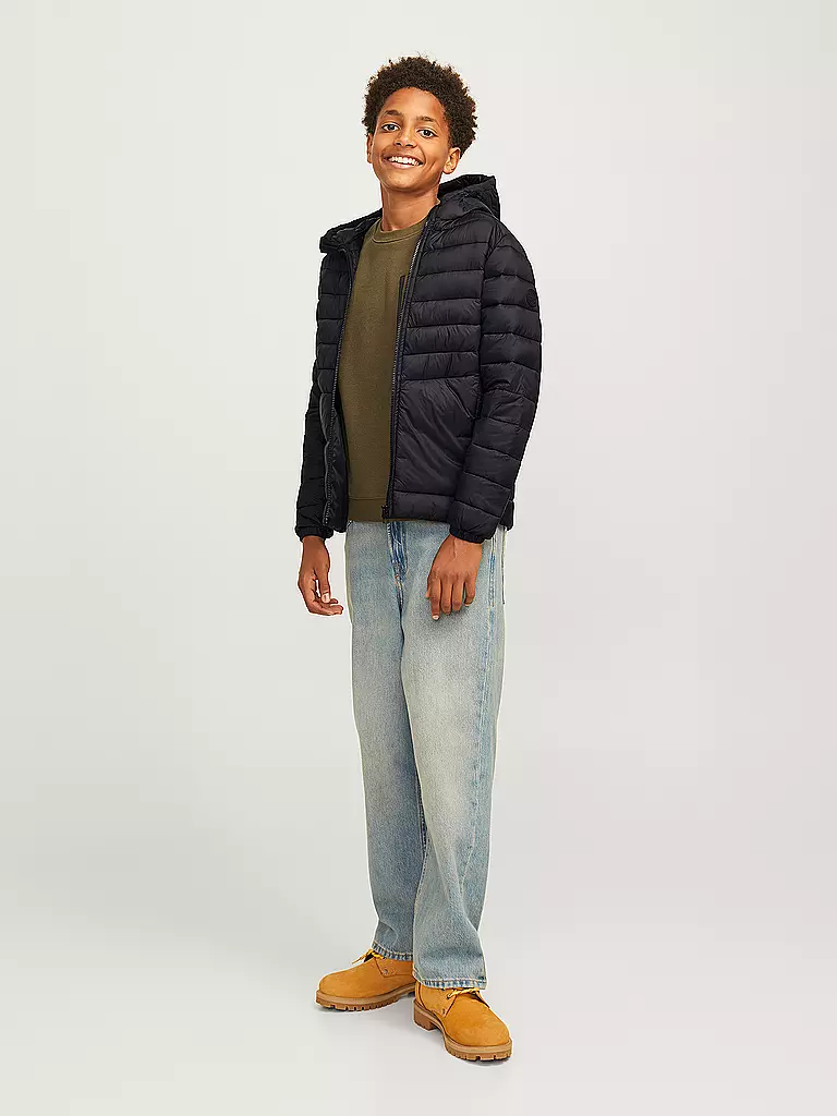 JACK & JONES | Jungen Steppjacke JJESPRINT | schwarz