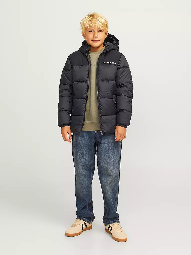 JACK & JONES | Jungen Steppjacke JJMOON | schwarz