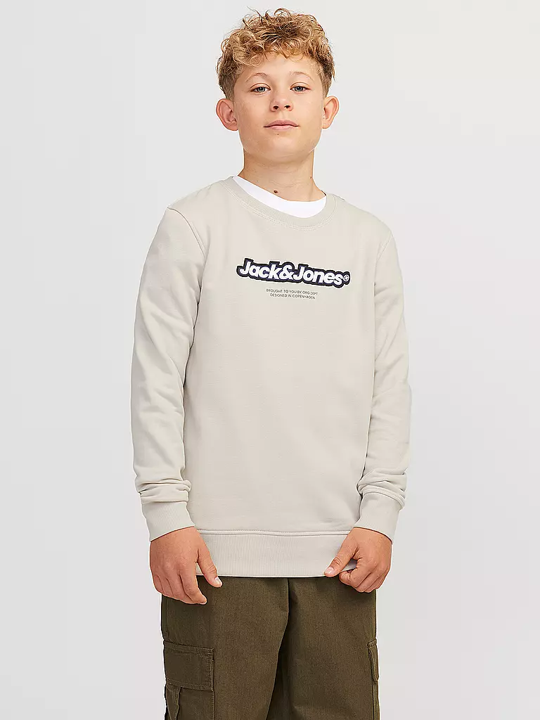 JACK & JONES | Jungen Sweater JORVESTERBRO | beige