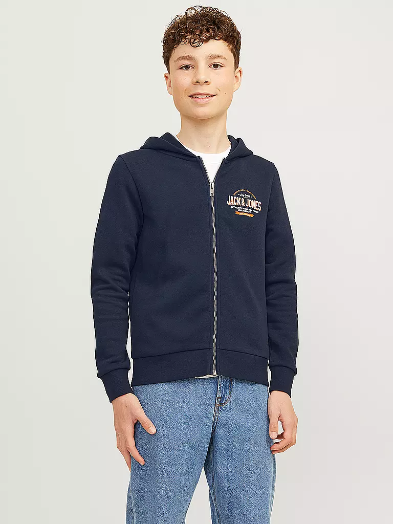 JACK & JONES | Jungen Sweatjacke  | dunkelblau