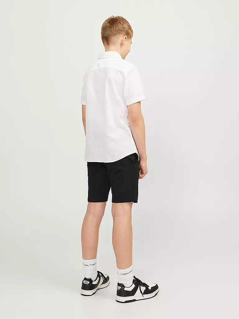 JACK & JONES | Jungen Sweatshorts JPSTSWIFT | schwarz