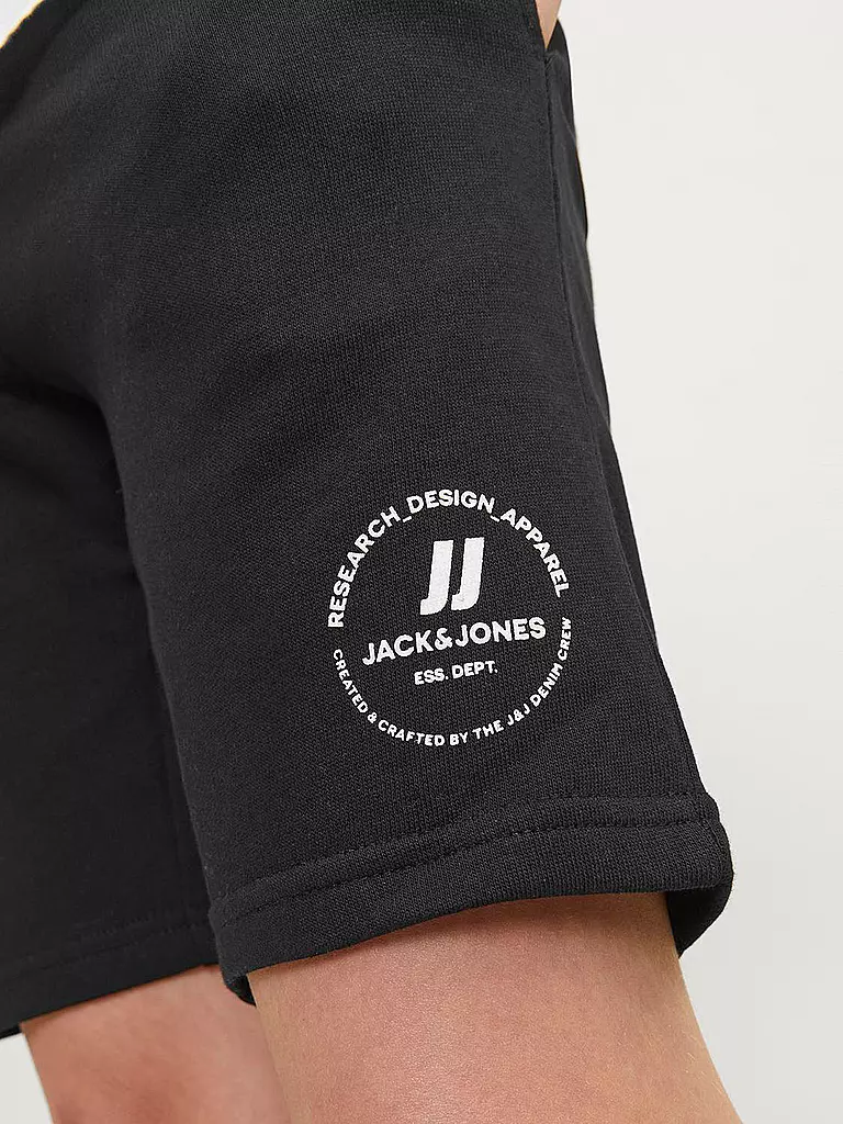 JACK & JONES | Jungen Sweatshorts JPSTSWIFT | schwarz