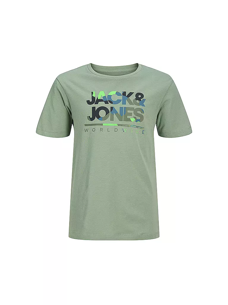 JACK & JONES | Jungen T-Shirt  JJLUKE | hellgrün