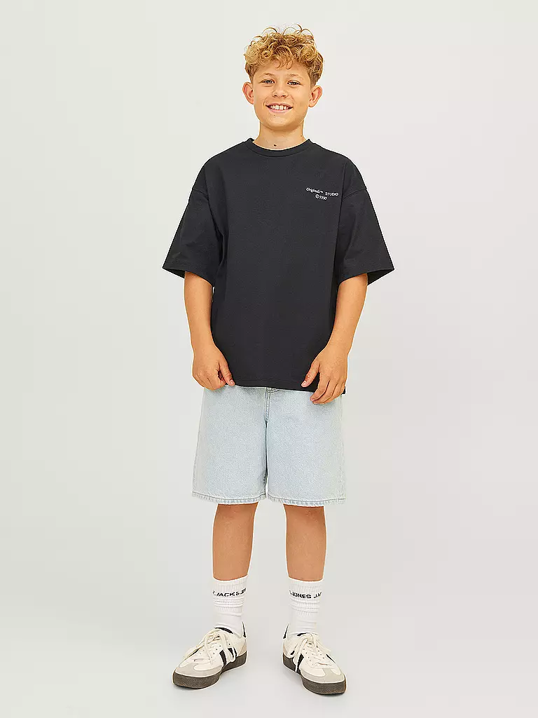 JACK & JONES | Jungen T-Shirt  JORNOHO  | schwarz