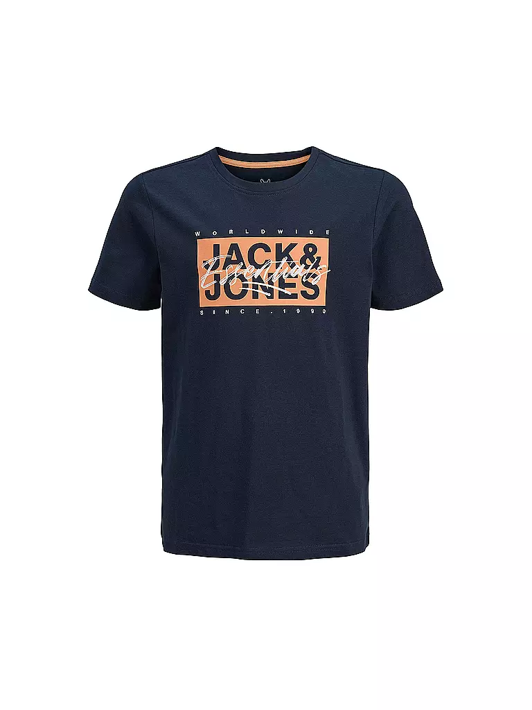 JACK & JONES | Jungen T-Shirt JJCOLTON | dunkelblau