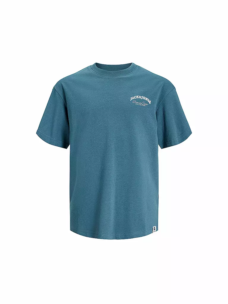 JACK & JONES | Jungen T-Shirt JJEBRANDES  | petrol