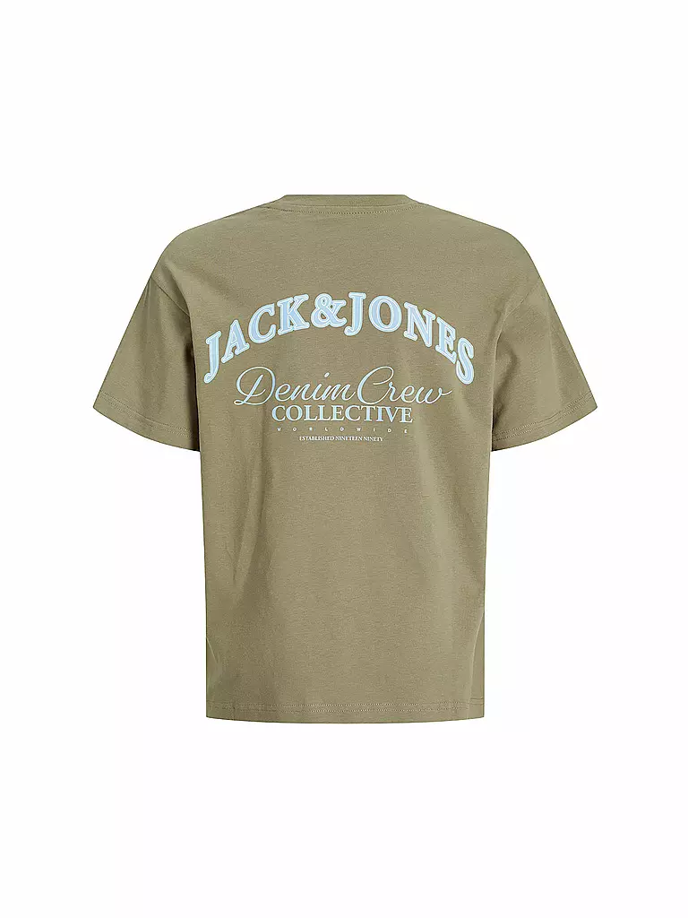 JACK & JONES | Jungen T-Shirt JJEBRANDES  | hellbraun