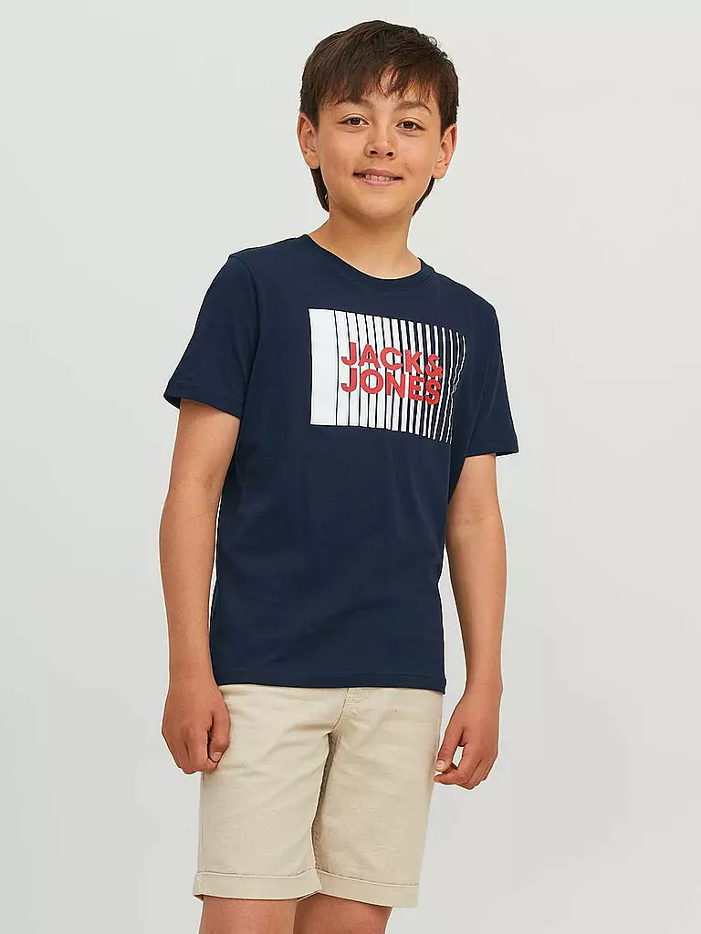 JACK & JONES | Jungen T-Shirt JJECORP | dunkelblau