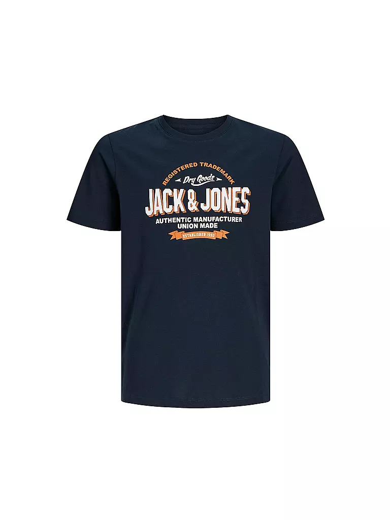 JACK & JONES | Jungen T-Shirt JJELOGO | dunkelblau