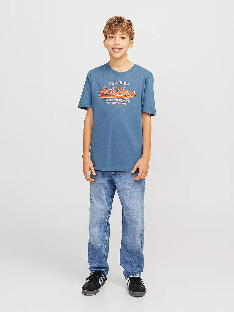 JACK & JONES | Jungen T-Shirt JJELOGO | petrol