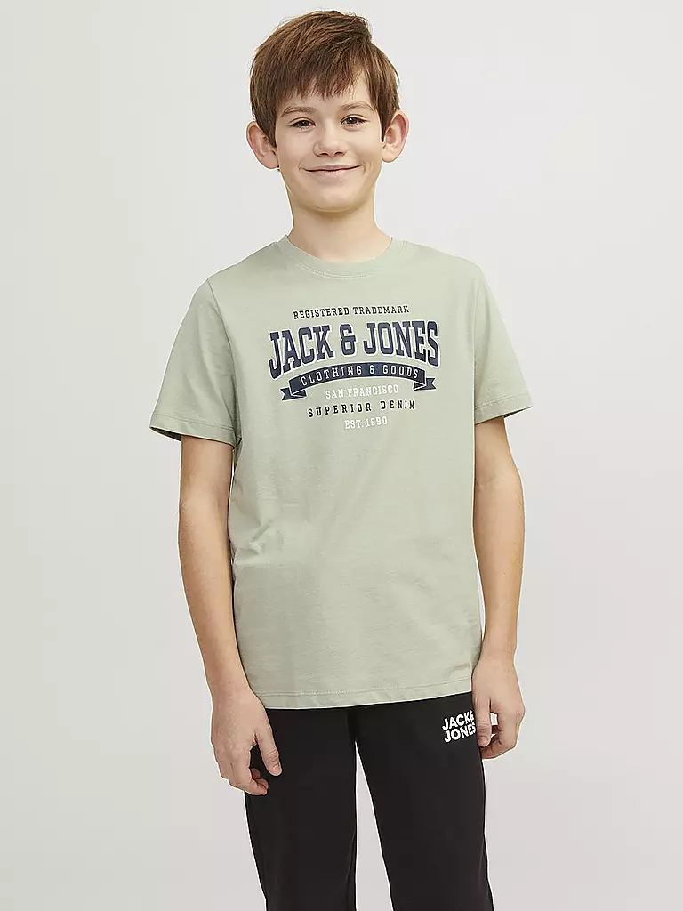 JACK & JONES | Jungen T-Shirt JJELOGO | mint