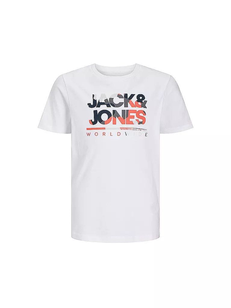 JACK & JONES | Jungen T-Shirt JJLUKE | weiss