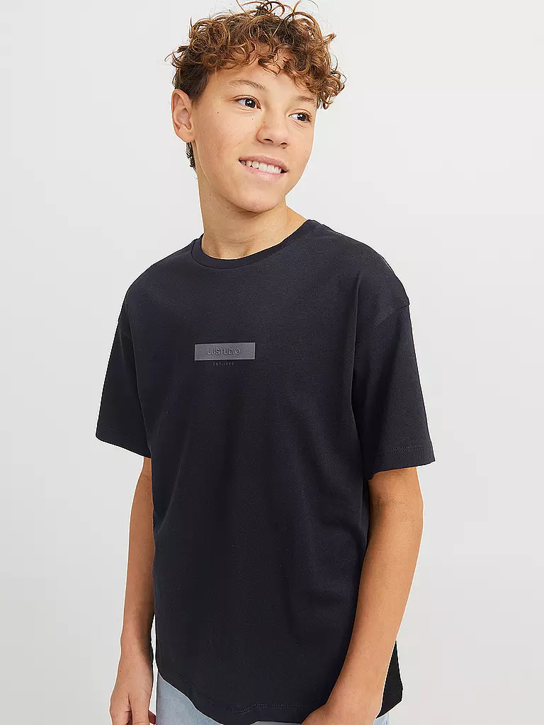 JACK & JONES | Jungen T-Shirt JJTAKA | schwarz