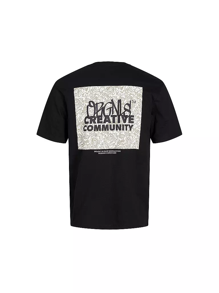 JACK & JONES | Jungen T-Shirt JORBUSHWICK | schwarz