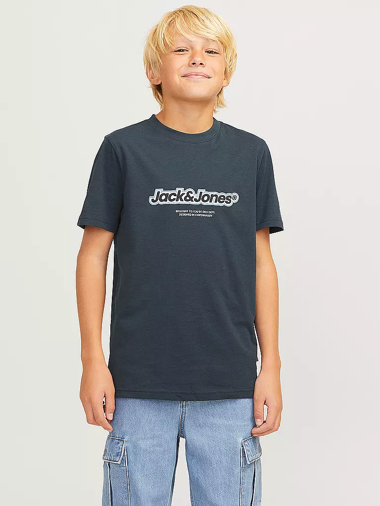 JACK & JONES | Jungen T-Shirt JORVESTERBRO | grau