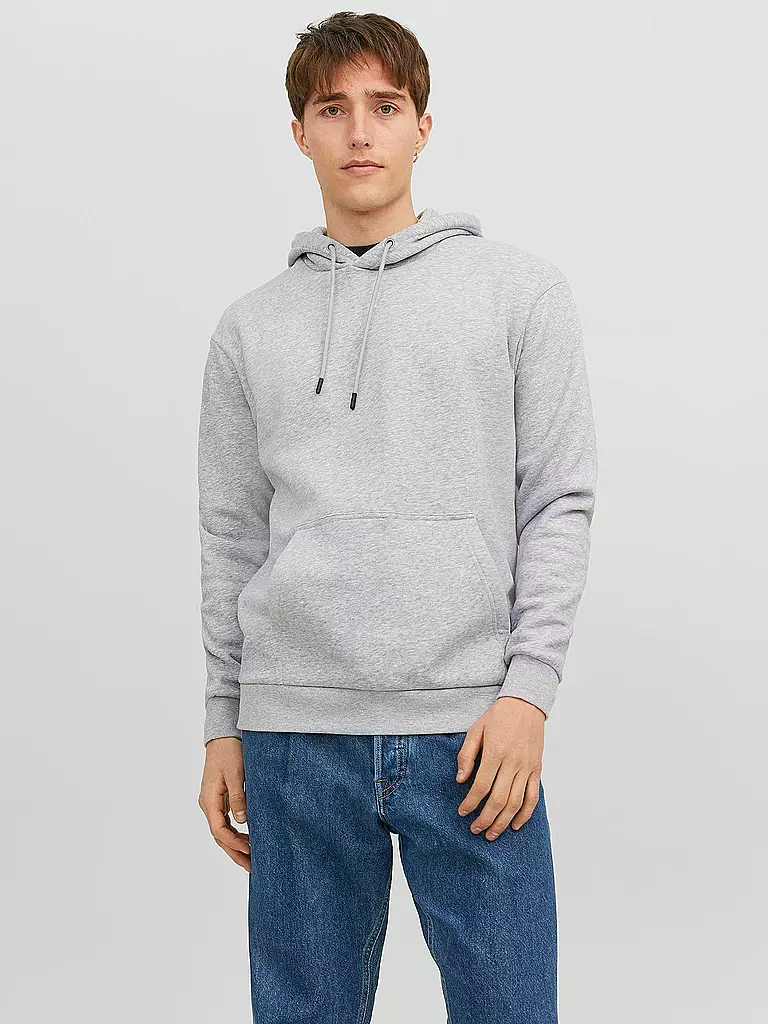 JACK & JONES | Kapuzensweater - Hoodie  JJEBRADLEY | hellgrau