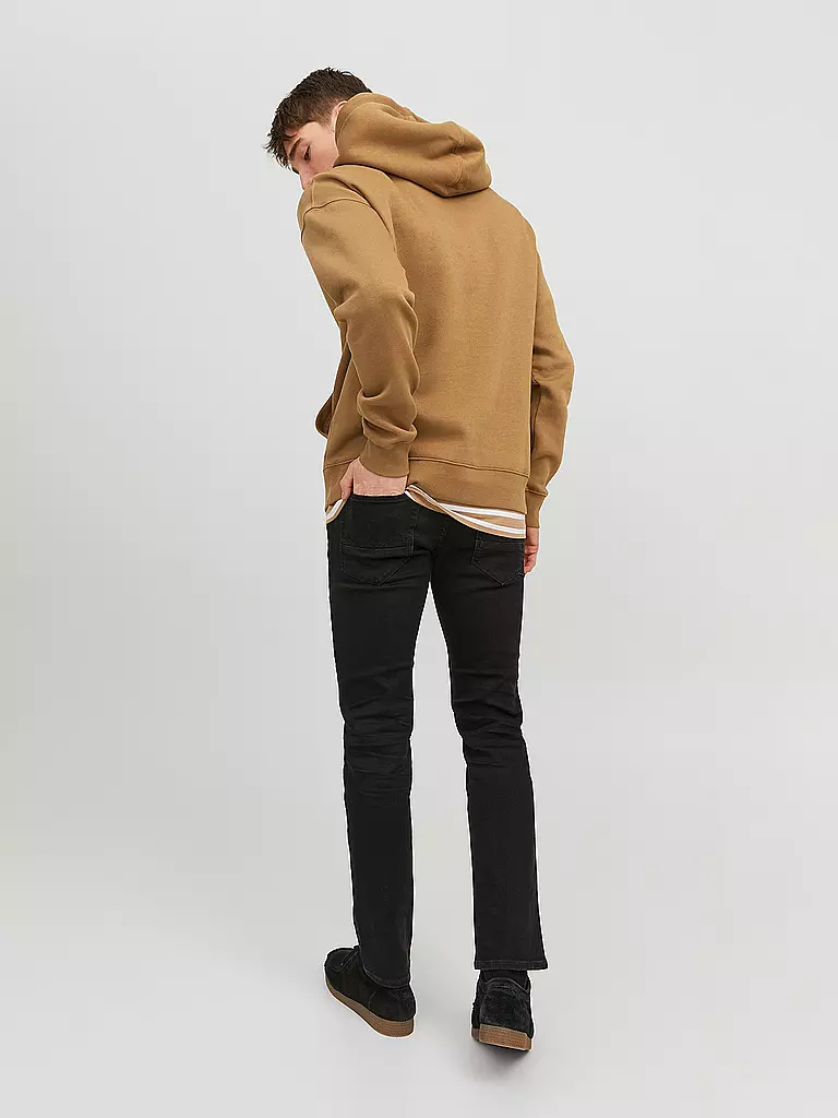 JACK & JONES | Kapuzensweater - Hoodie JJESTAR | hellbraun