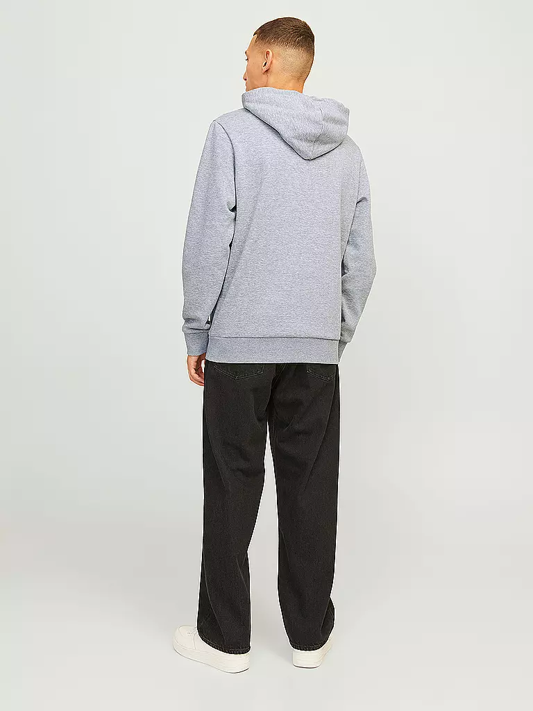 JACK & JONES | Kapuzensweater - Hoodie JJXMAS  | hellgrau