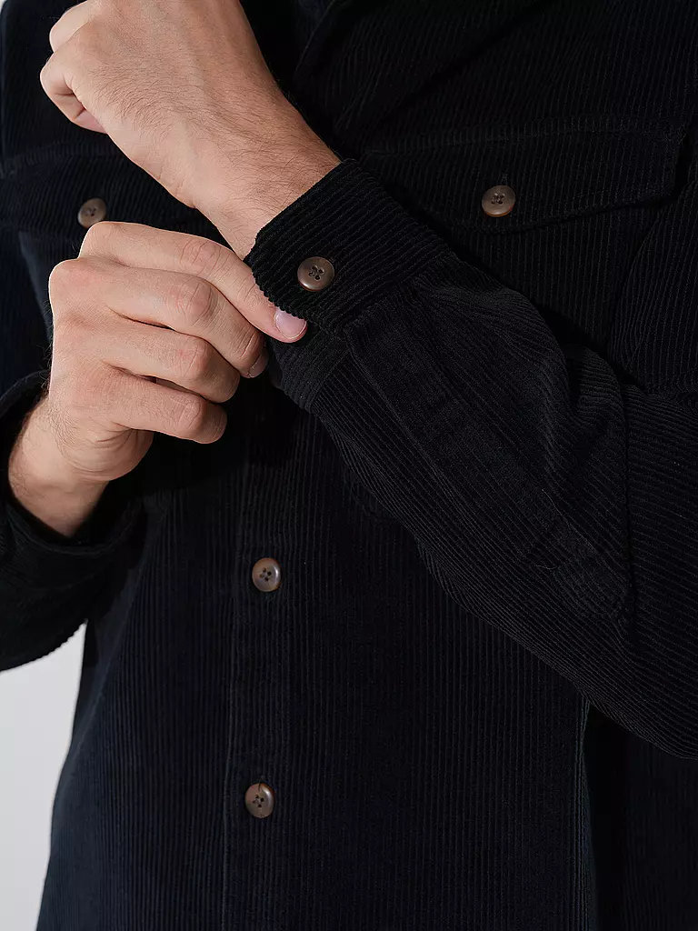 JACK & JONES | Overshirt JJEEDDIE | schwarz