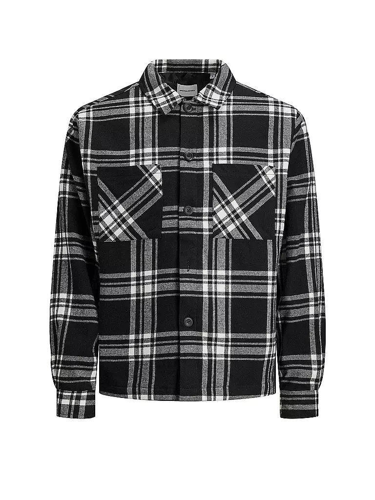 JACK & JONES | Overshirt JJWILLIAM | schwarz