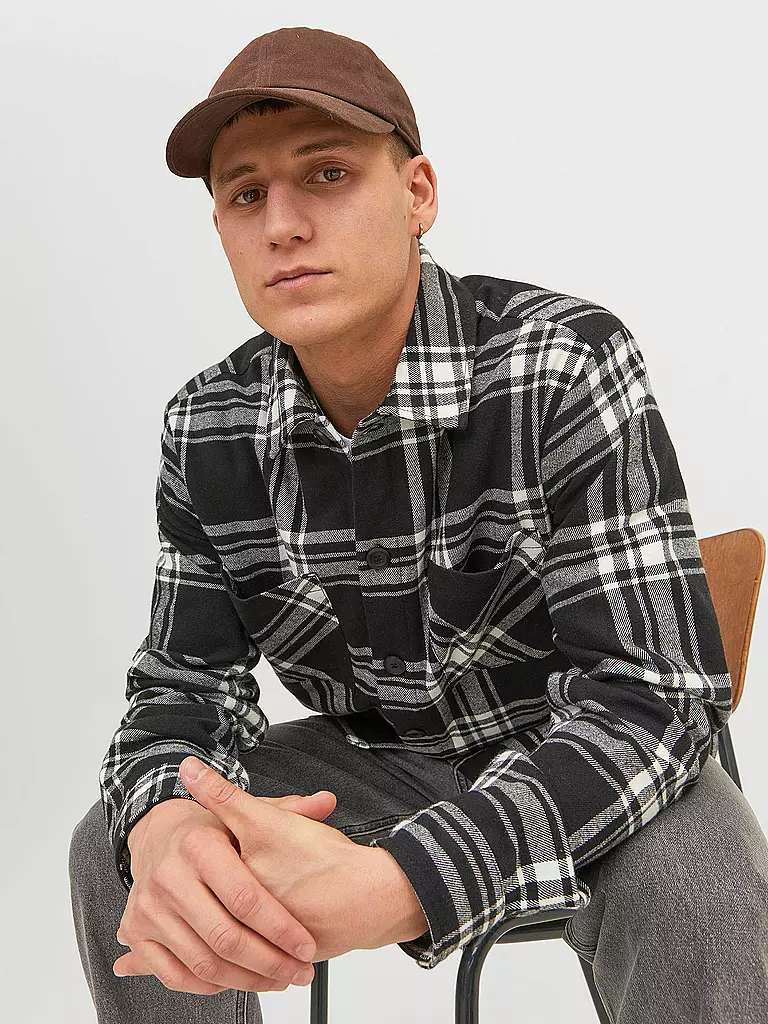 JACK & JONES | Overshirt JJWILLIAM | schwarz