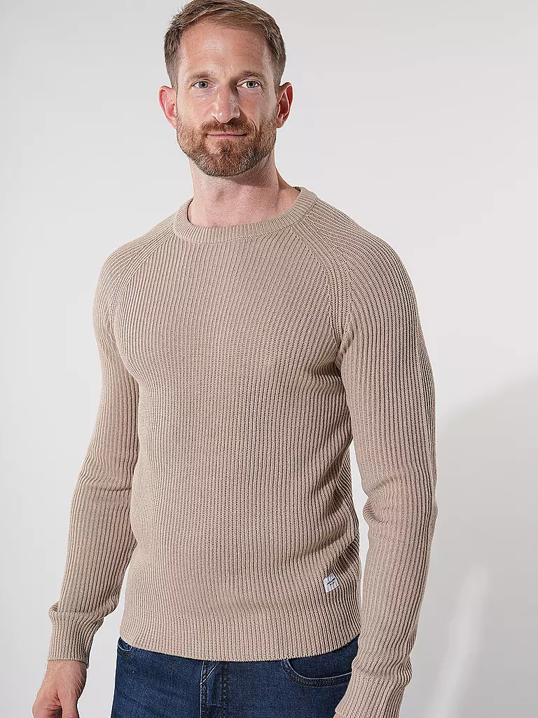 JACK & JONES | Pullover JJPANNEL | beige