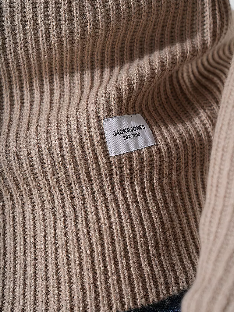 JACK & JONES | Pullover JJPANNEL | beige