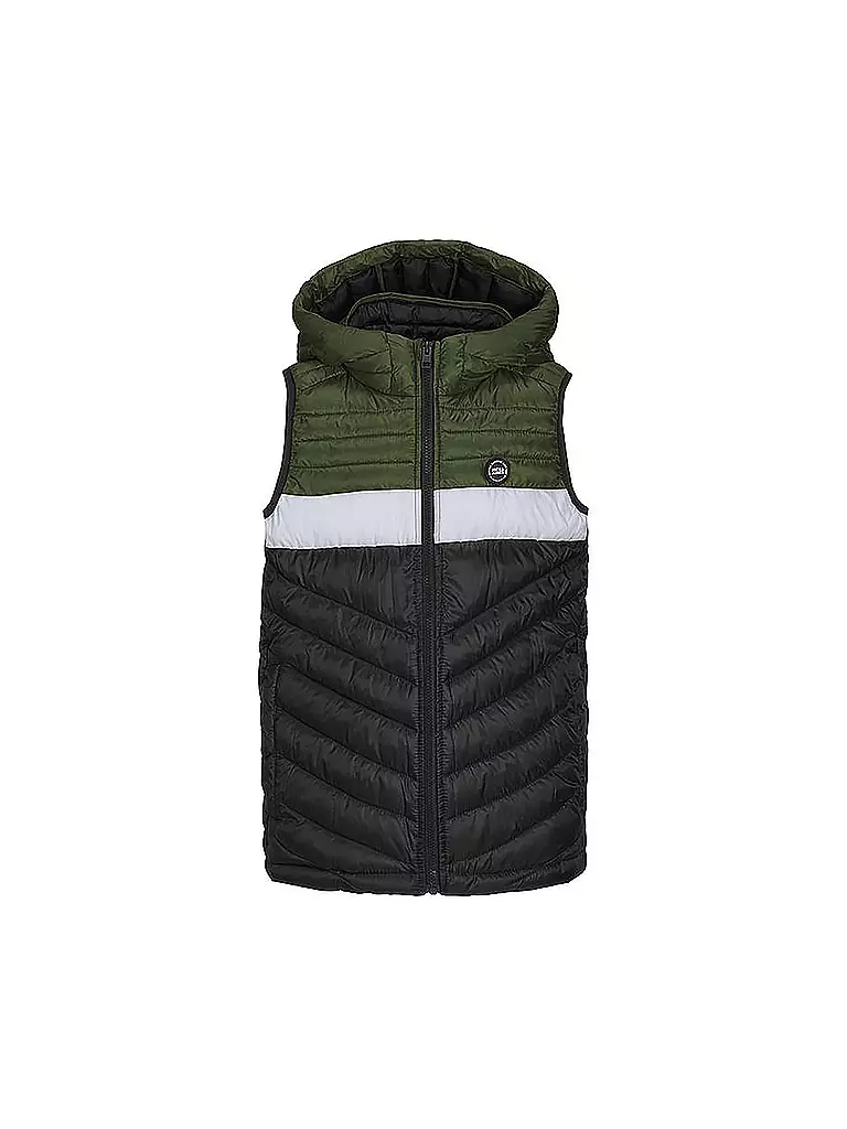 JACK & JONES | Steppgilet  JJEHERO | olive