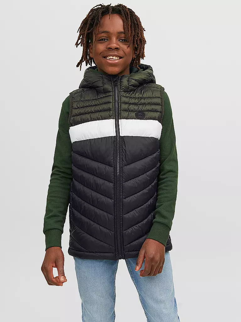 JACK & JONES | Steppgilet  JJEHERO | olive